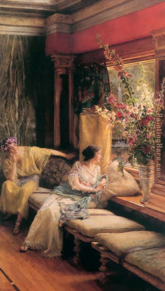 Sir Lawrence Alma-Tadema Vain Courtship